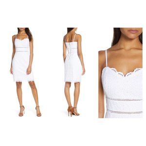 Lilly Pulitzer White Eyelet Jaida Dress